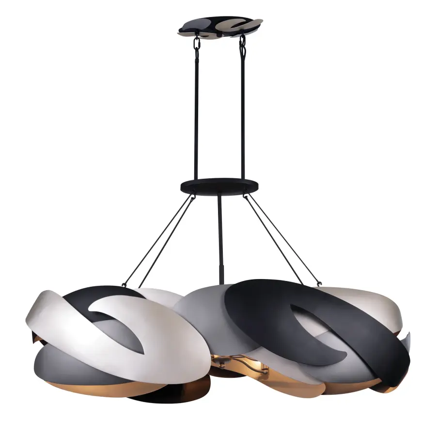 Metalo Misto 6-Light Island Chandelier - Image 1