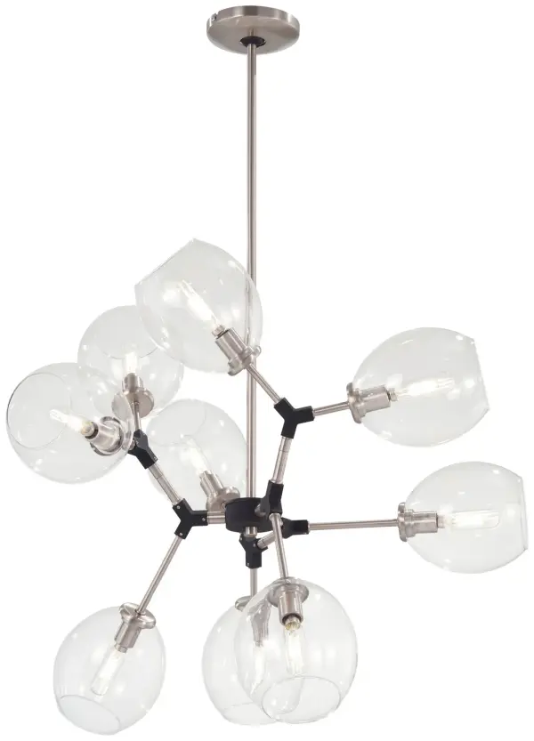 In Brushed Nickel W/Black Accents by George Kovacs from the Nexpo collection