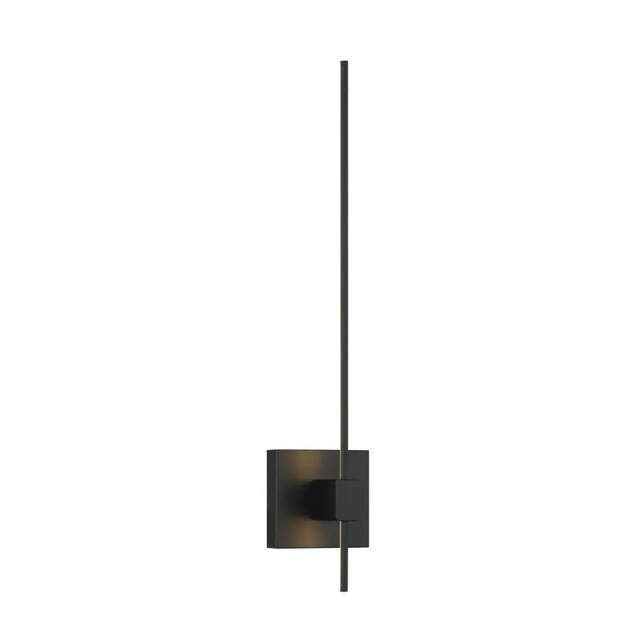 Parker LED Wall Sconce in Coal Black - Image 1