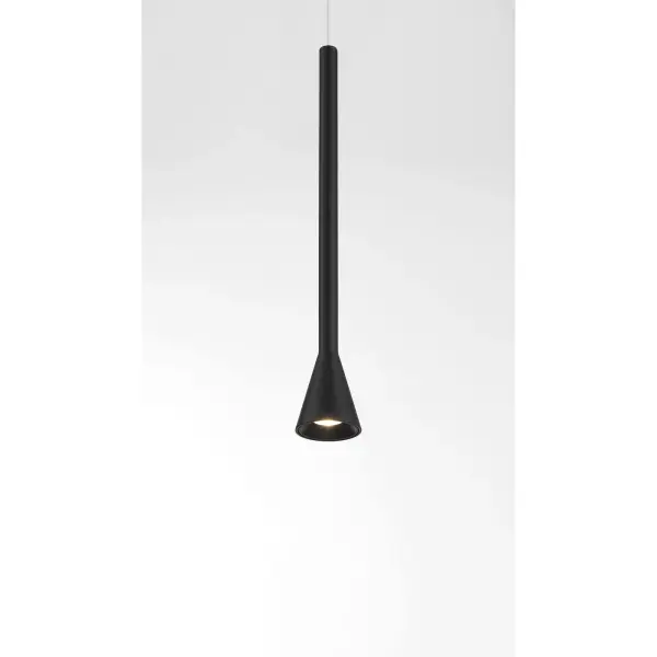 Piccolo 1-Light LED Mini Pendant in Coal Black - Image 3