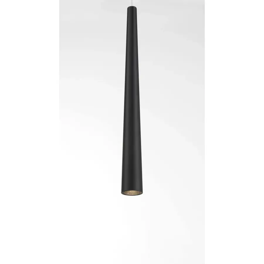 Stretch LED Mini Pendant in Coal Black - Image 2