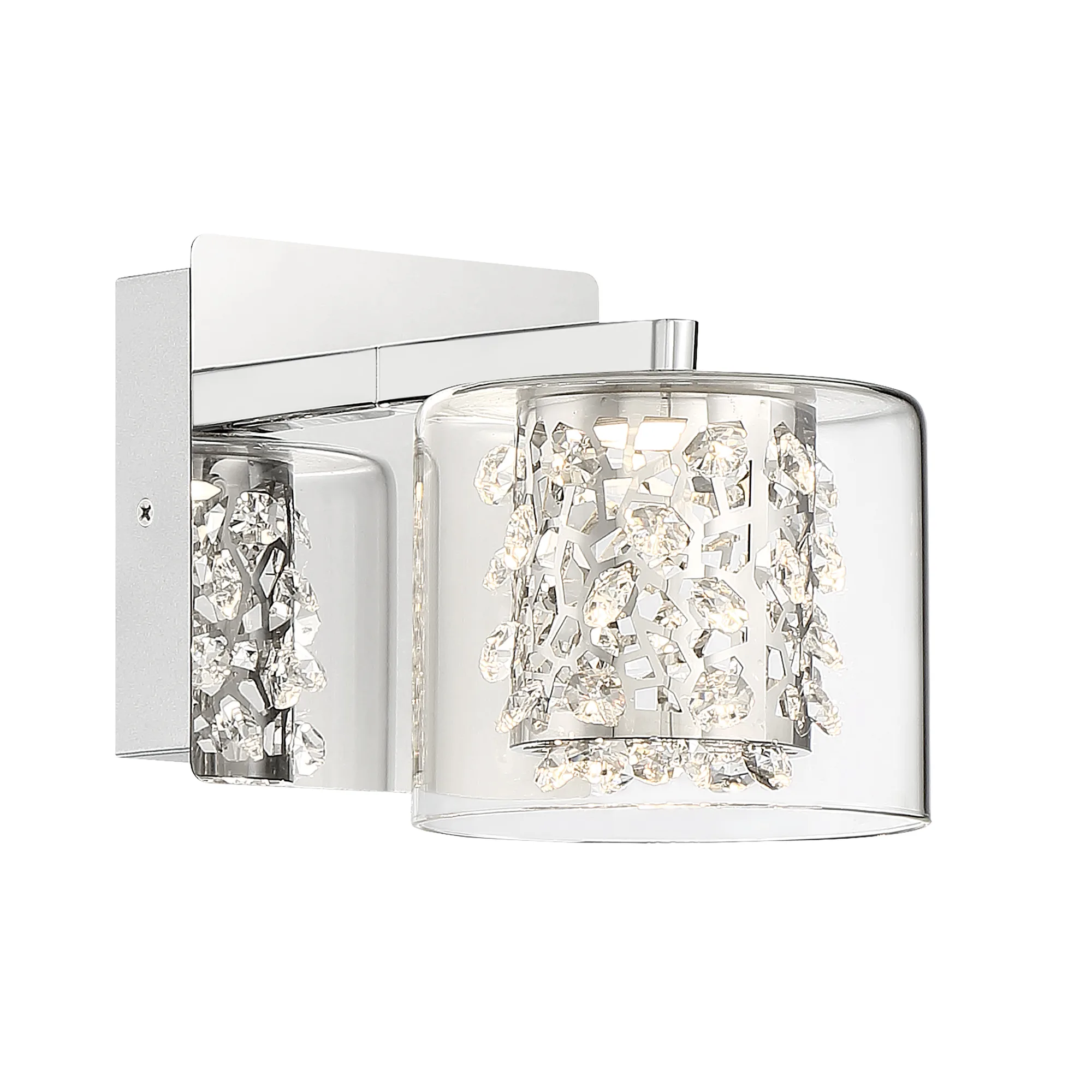 Wild Gems 1-Light LED Bath Vanity Light
