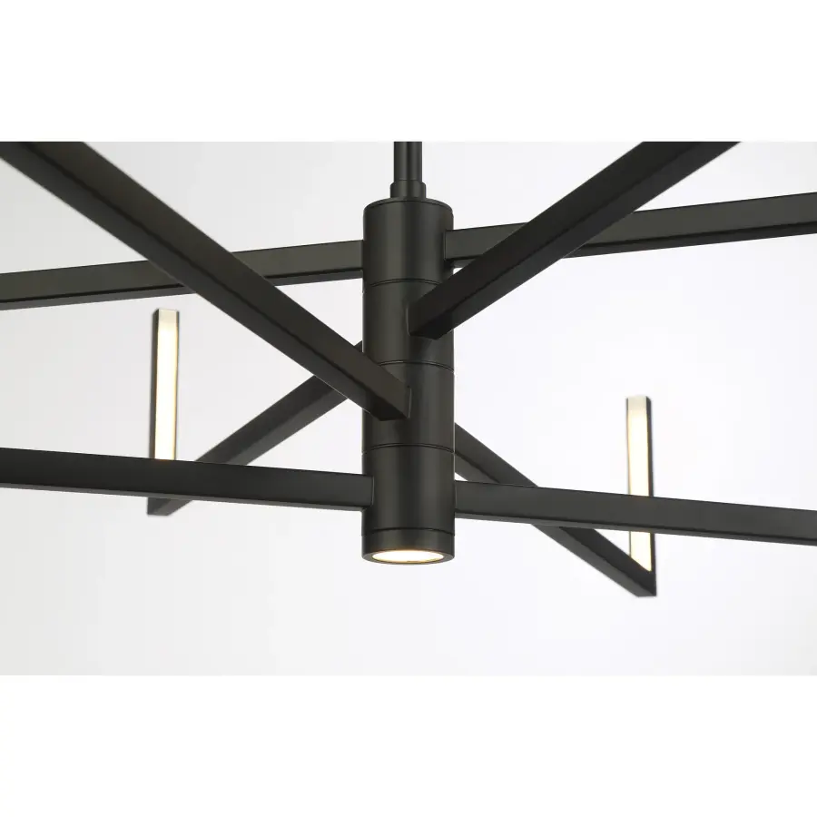 Articular 8-Light LED Chandelier - Image 2