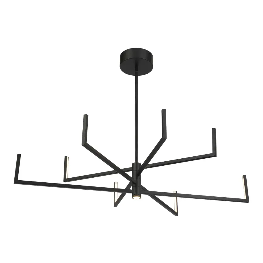 Articular 8-Light LED Chandelier - Image 4