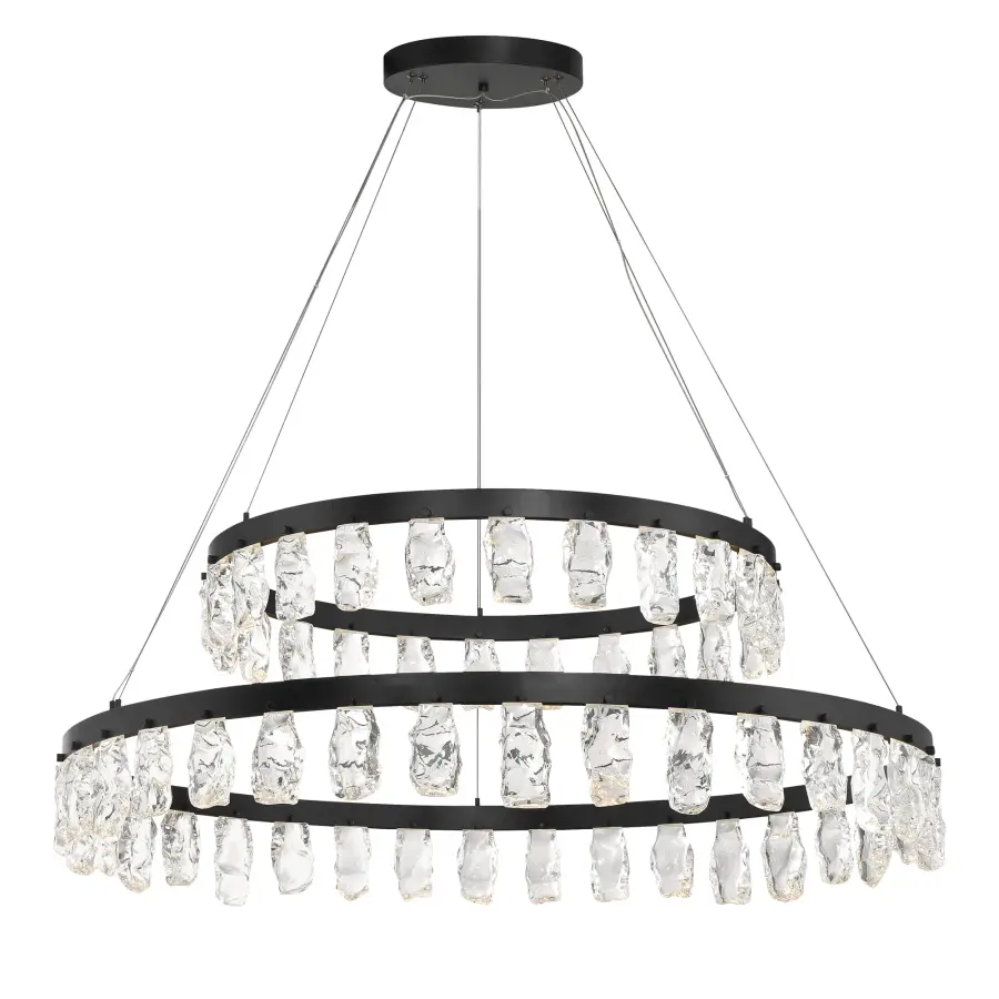 Artic Glacier 2-Tier LED Chandelier - Image 1