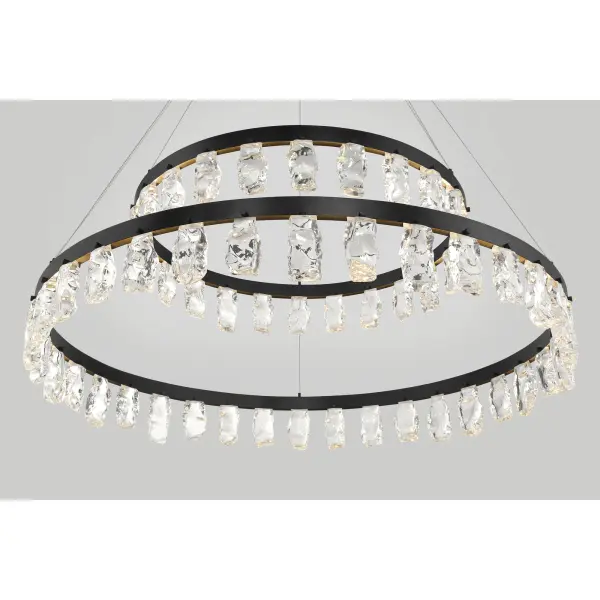 Artic Glacier 2-Tier LED Chandelier - Image 3