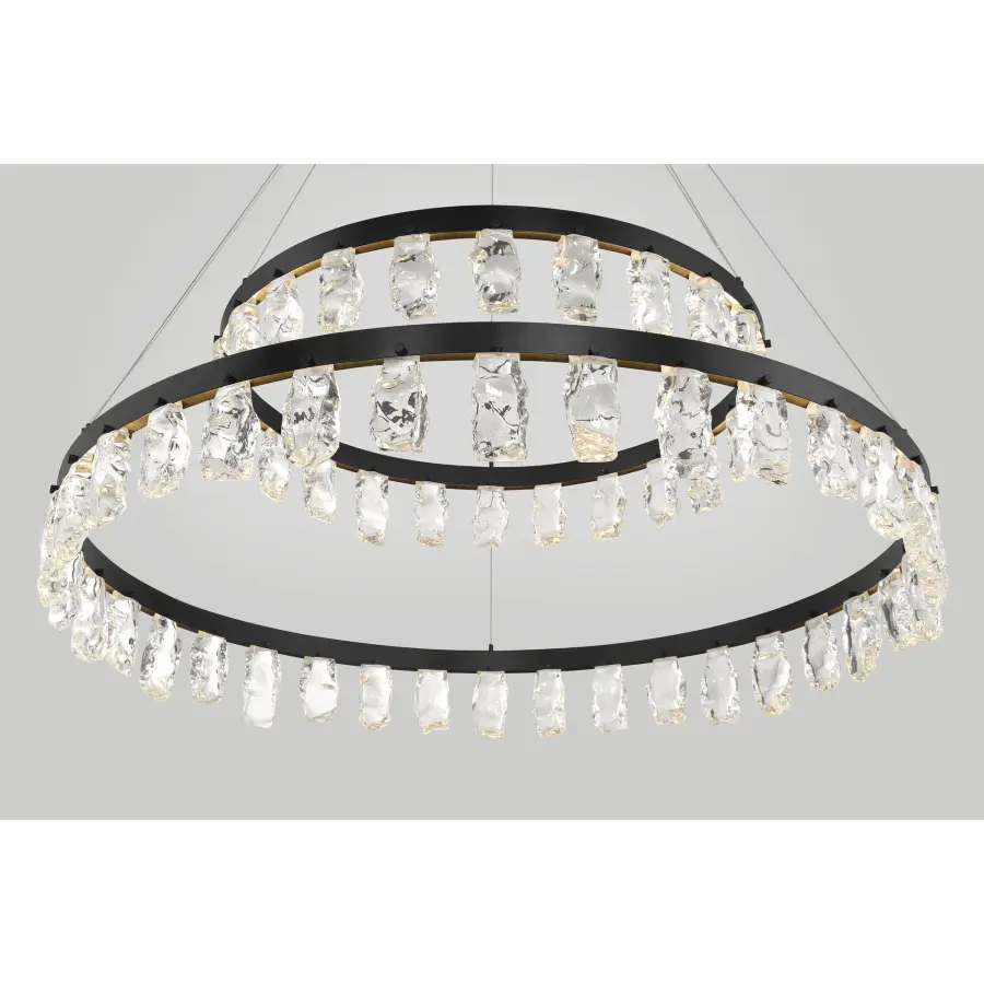 Artic Glacier 2-Tier LED Chandelier - Image 3