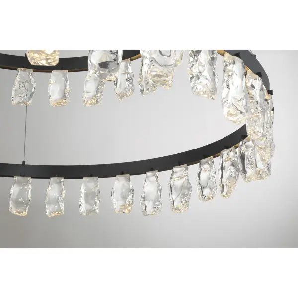 Artic Glacier 2-Tier LED Chandelier - Image 4