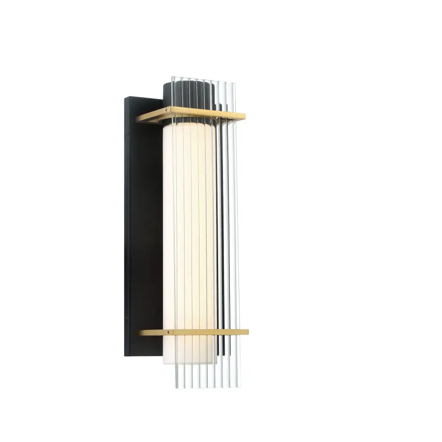 Midnight Gold LED Outdoor Wall Sconce