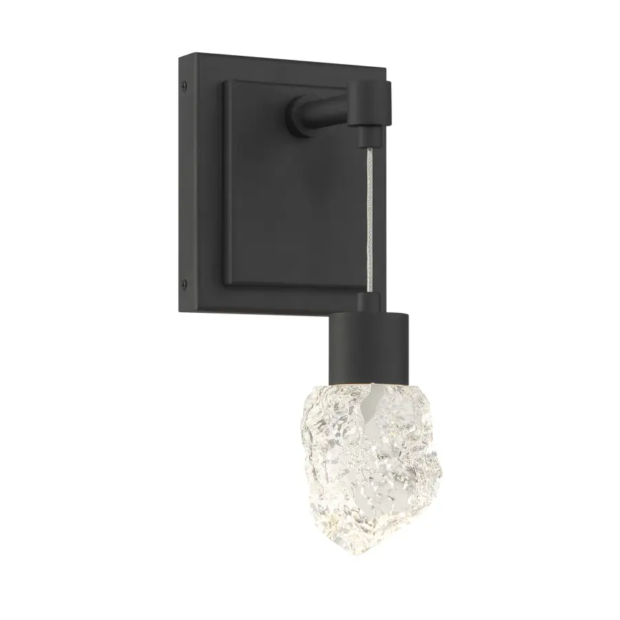 Kosmyc LED Wall Sconce with Faux Rock Crystal - Image 2