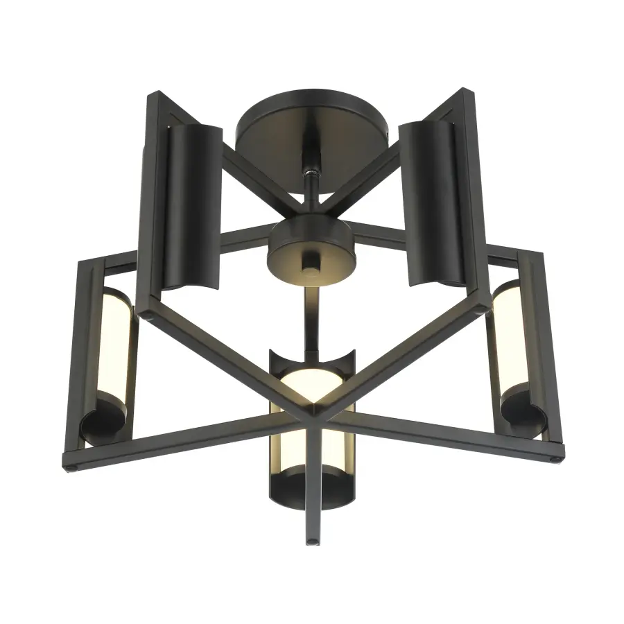 Sleek Modern Flush Mount with High-CRI LED for Intimate Spaces - Image 3