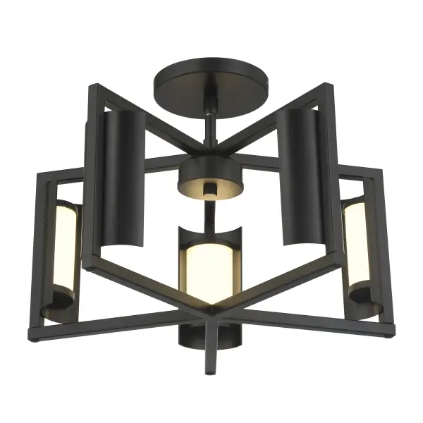 Sleek Modern Flush Mount with High-CRI LED for Intimate Spaces - Image 4