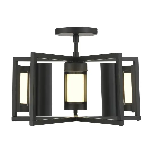 Sleek Modern Flush Mount with High-CRI LED for Intimate Spaces - Image 5
