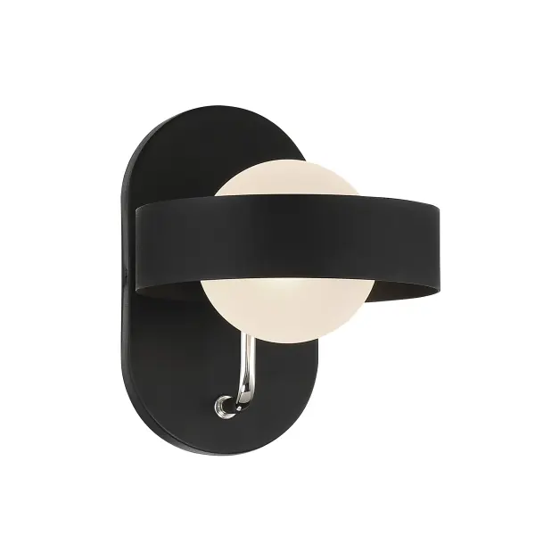 Sleek Contemporary Bath Light with Dual-Tone Finish - Image 1