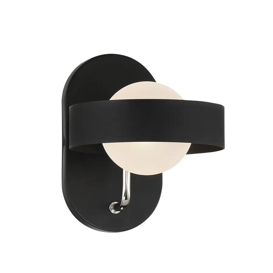 Sleek Contemporary Bath Light with Dual-Tone Finish - Image 1