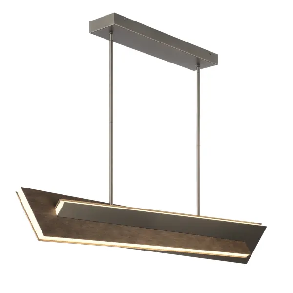 Sleek Modern Linear LED with Warm Wood Accent & ADA Compliance - Image 5