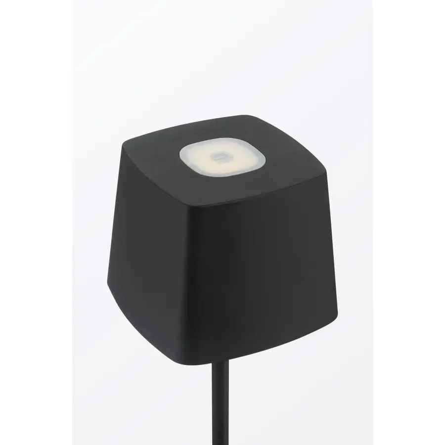 Rechargeable LED Table Lamp in Coal Black - Image 2