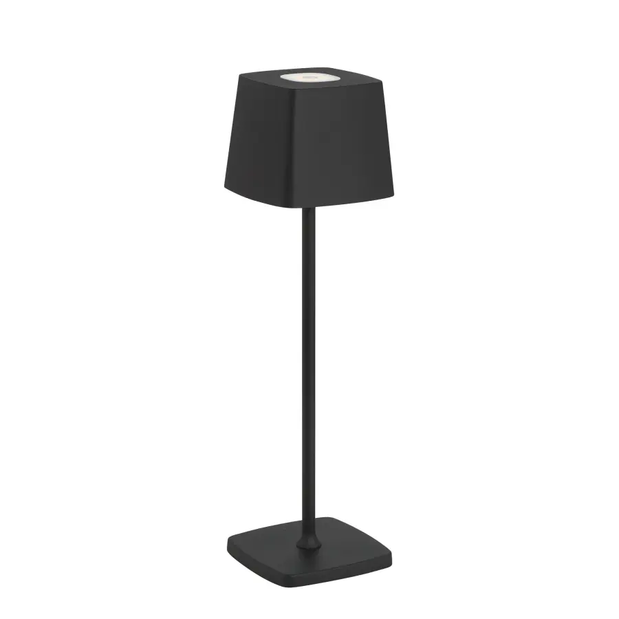 Rechargeable LED Table Lamp in Coal Black - Image 5