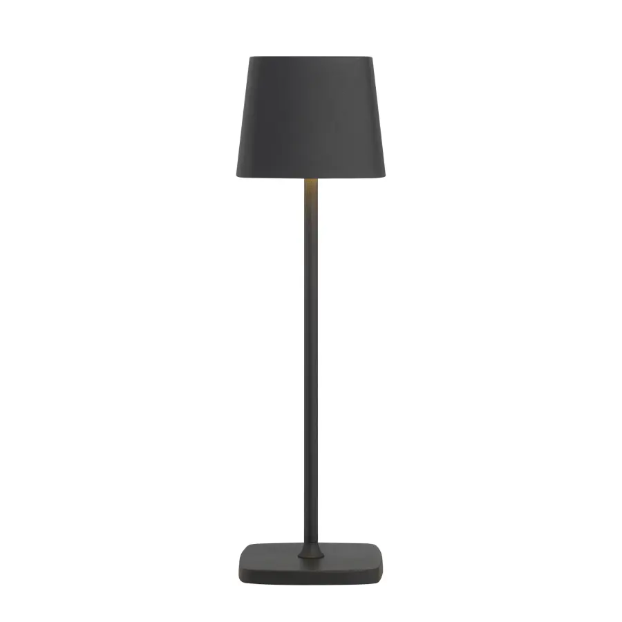 Rechargeable LED Table Lamp in Coal Black - Image 6