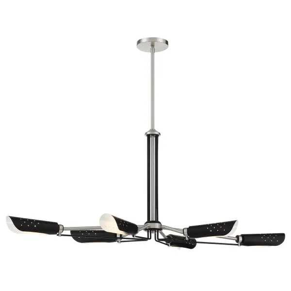 Industrial-Modern Linear Fixture with Striking Two-Tone Finish - Image 3