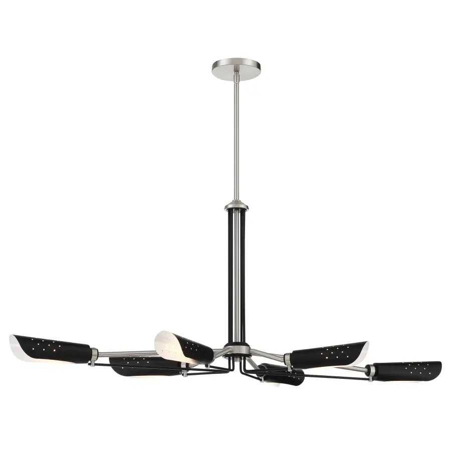 Industrial-Modern Linear Fixture with Striking Two-Tone Finish - Image 3