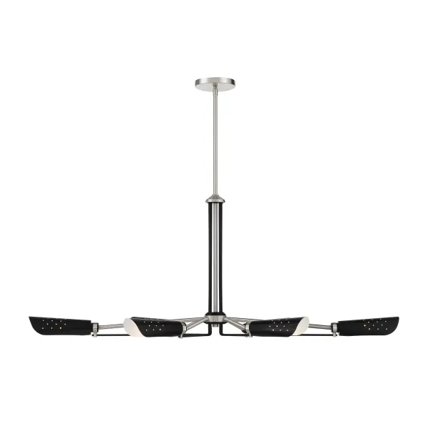 Industrial-Modern Linear Fixture with Striking Two-Tone Finish - Image 4