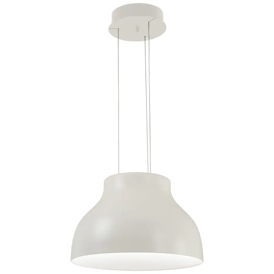 Kettle Up LED Pendant in Matte White - Image 1