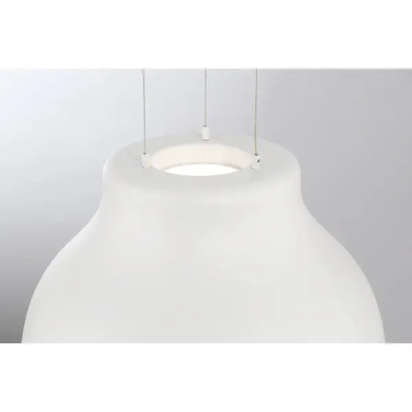 Kettle Up LED Pendant in Matte White - Image 3