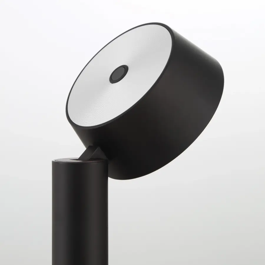 Adjustable LED Floor Lamp in Coal Black - Image 2