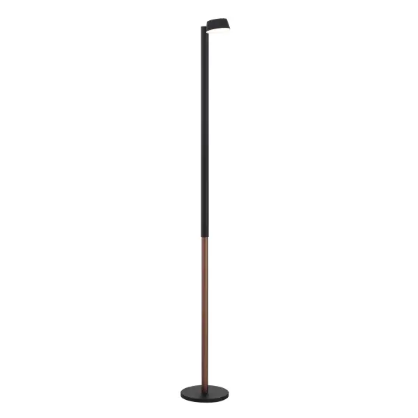Adjustable LED Floor Lamp in Coal Black - Image 5