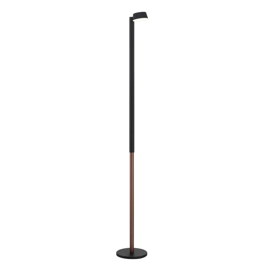 Adjustable LED Floor Lamp in Coal Black - Image 5