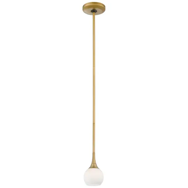 Pontil Mini Pendant Light in Honey Gold