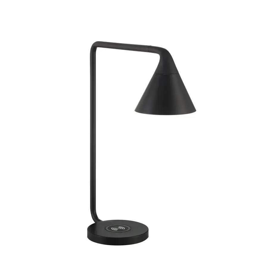 Modern LED Table Lamp with Wireless Charging - Image 1
