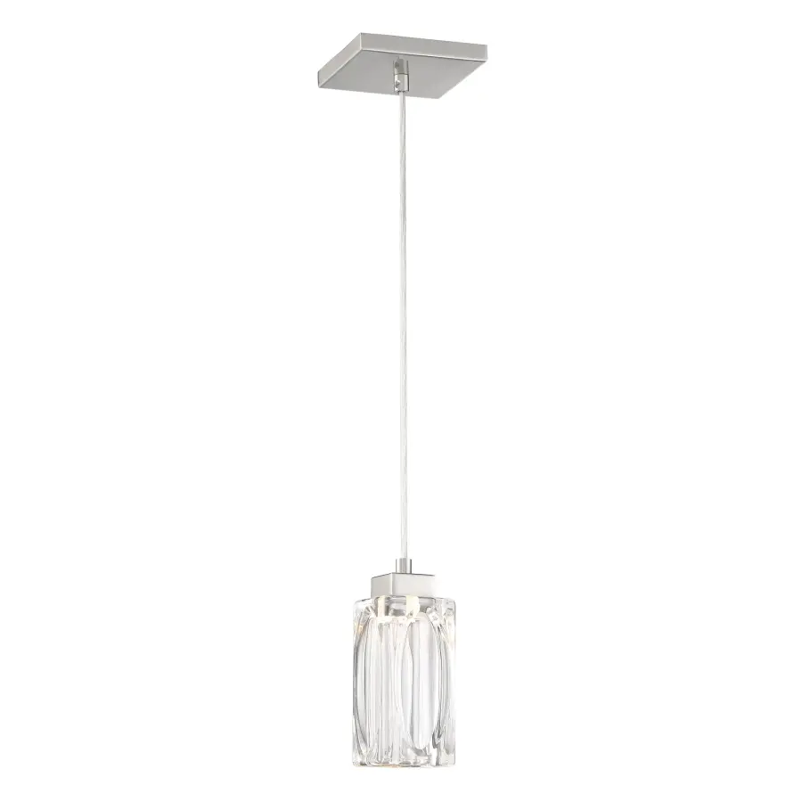 Putnam Place LED Mini Pendant in Brushed Nickel - Image 1