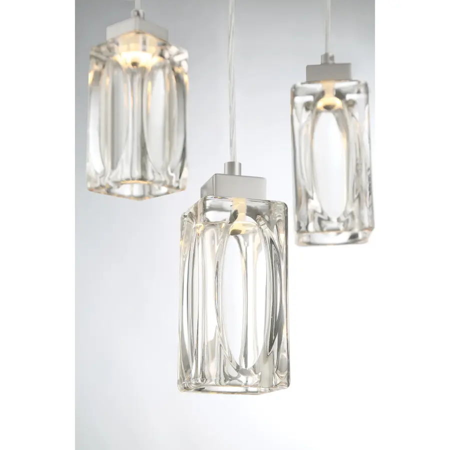 Putnam Place LED Pan Pendant in Brushed Nickel - Image 2