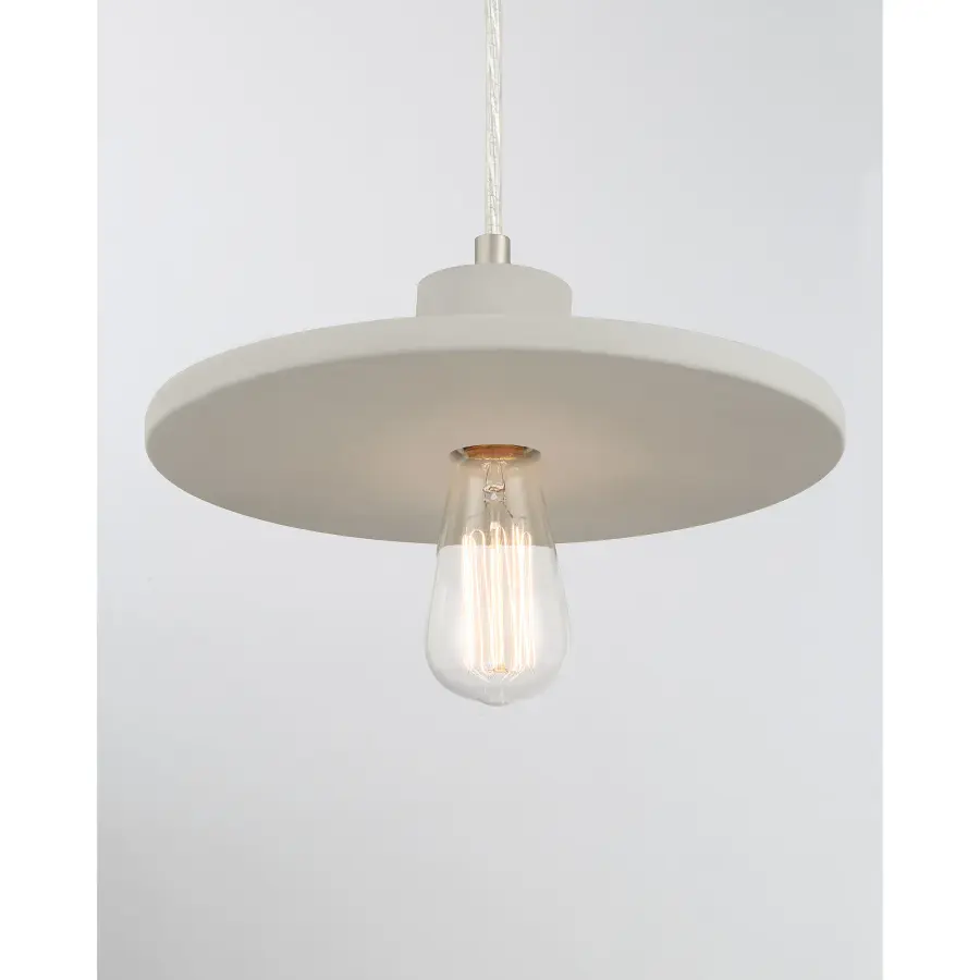 Sima 1-Light Pendant in Burnished Nickel - Image 2