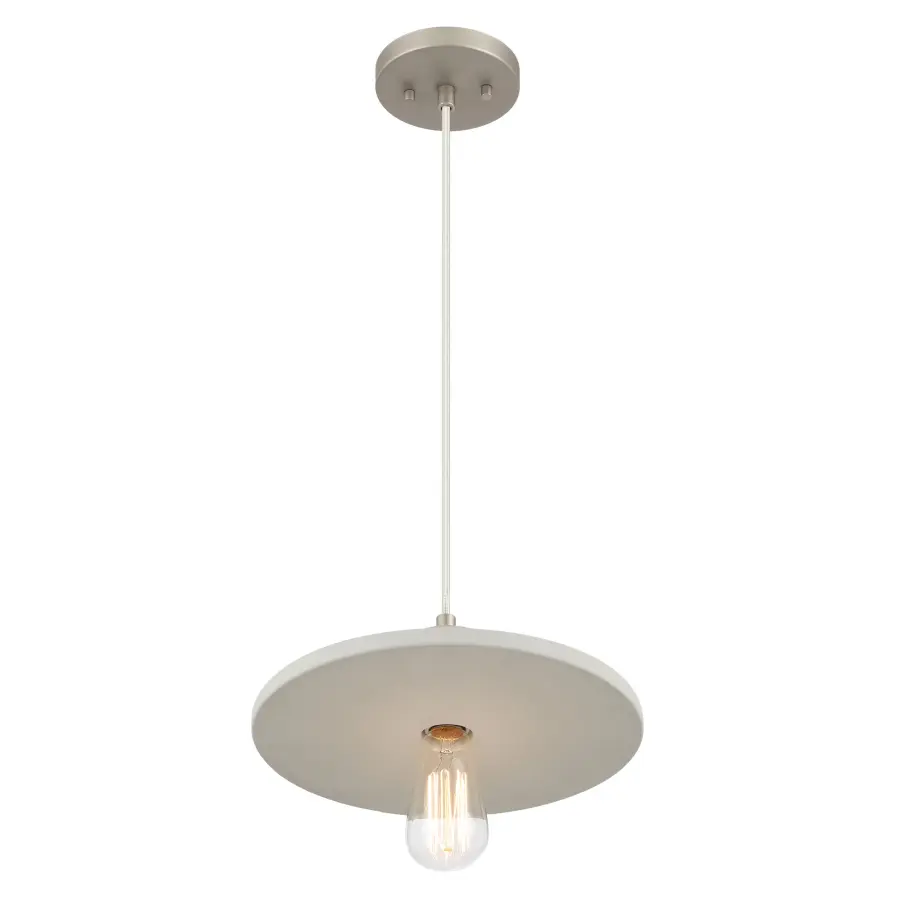 Sima 1-Light Pendant in Burnished Nickel - Image 3