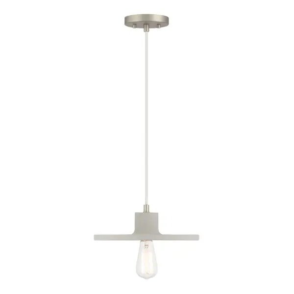Sima 1-Light Pendant in Burnished Nickel - Image 4