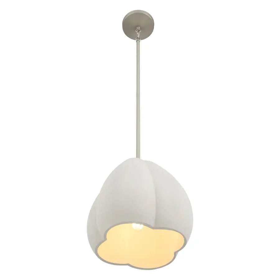 Sima 1-Light Pendant in Burnished Nickel - Image 3