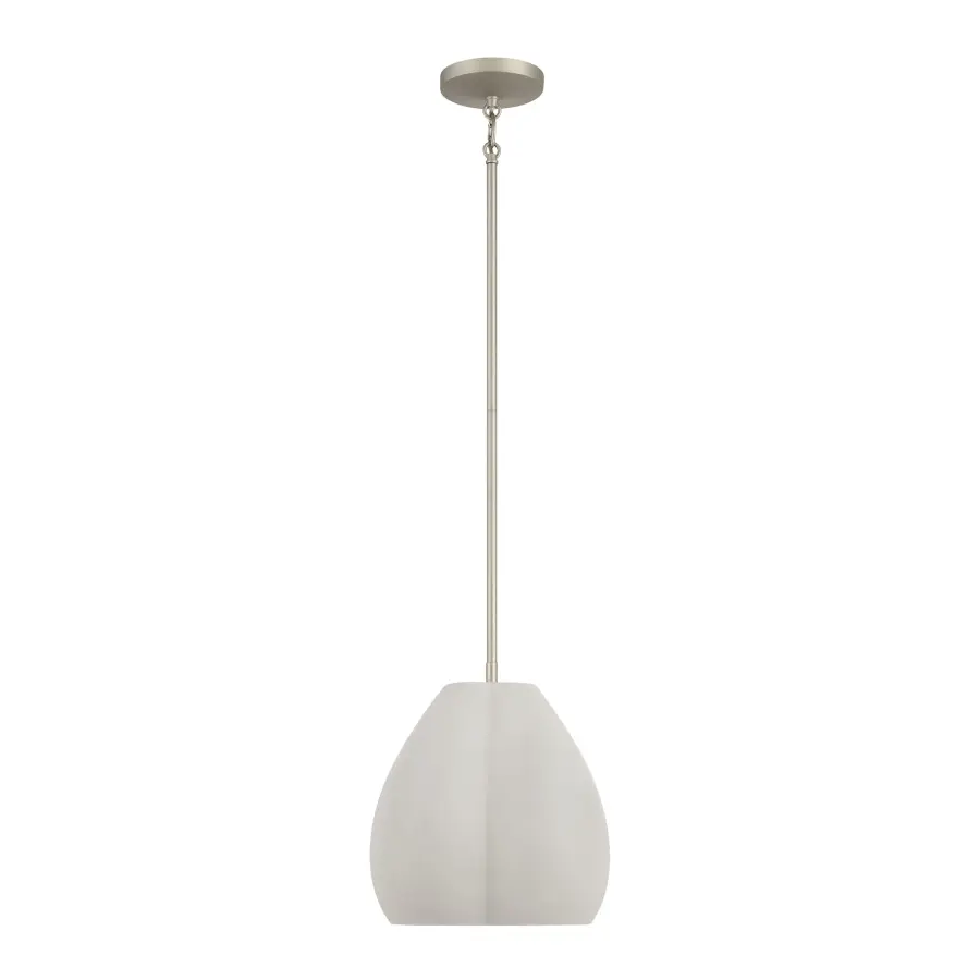Sima 1-Light Pendant in Burnished Nickel - Image 4