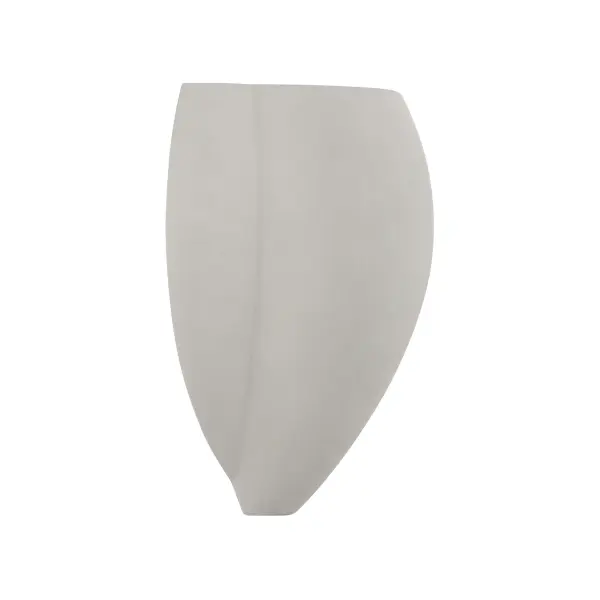 The Sima wall sconce combines raw industrial materials with refined craftsmanship. Its burnished nickel finish and cement shade create an artisanal look perfect for modern bathrooms and hallways.