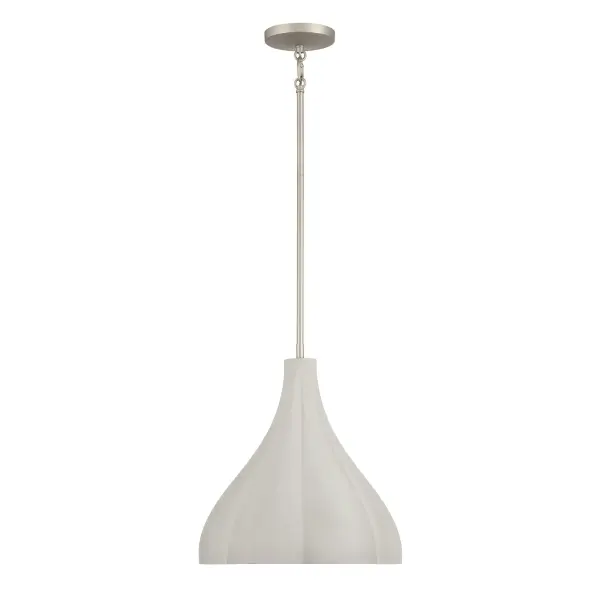Sima 1-Light Pendant in Burnished Nickel - Image 5