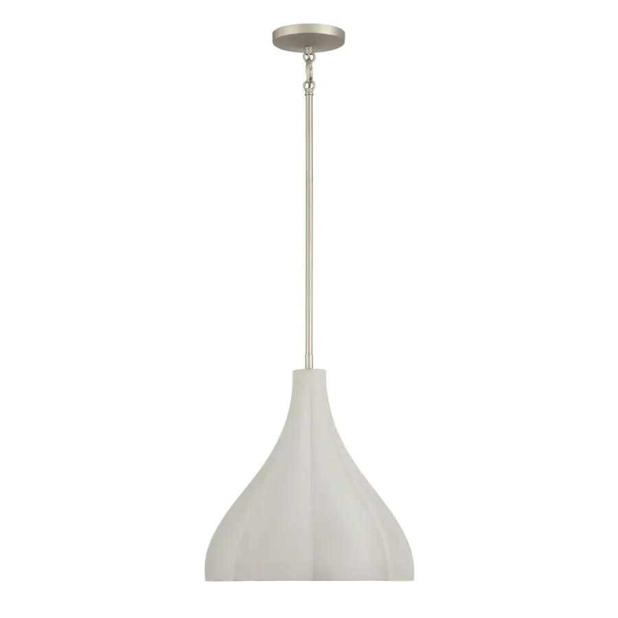 Sima 1-Light Pendant in Burnished Nickel - Image 5