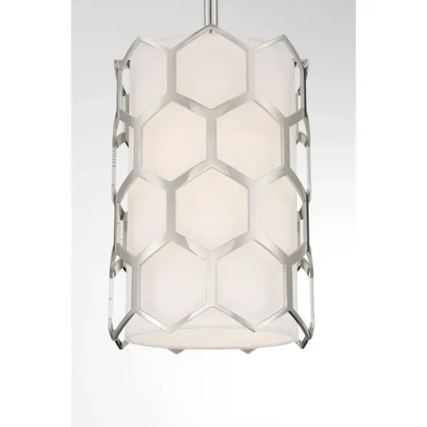 Missing Link 1-Light Mini Pendant in Polished Nickel - Image 2