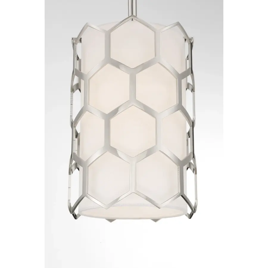 Missing Link 1-Light Mini Pendant in Polished Nickel - Image 2