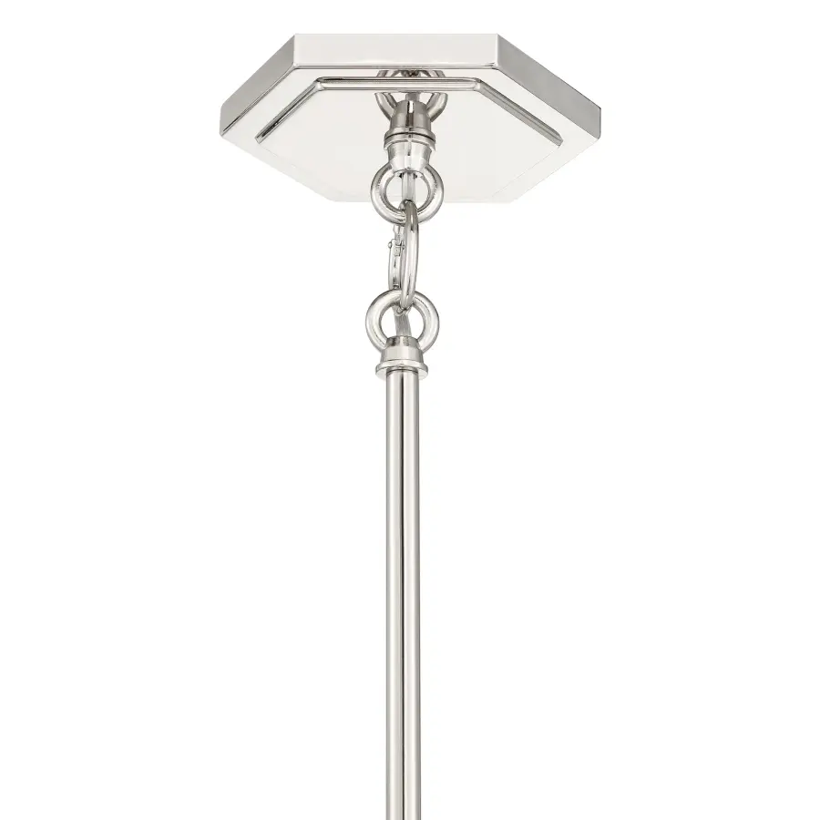 Missing Link 1-Light Mini Pendant in Polished Nickel - Image 3