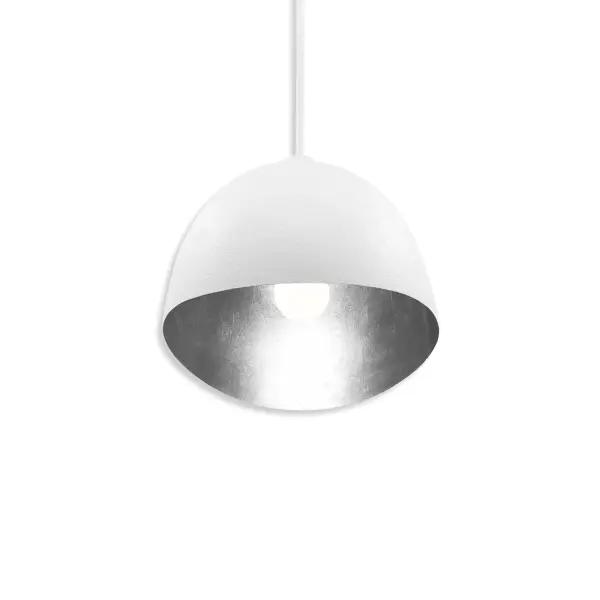 Eclos Textured White Pendant Light - Image 3