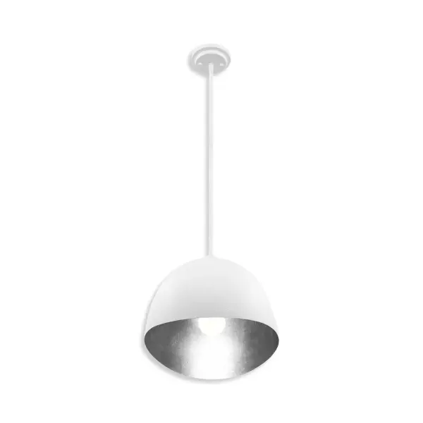 Eclos Textured White Pendant Light - Image 4