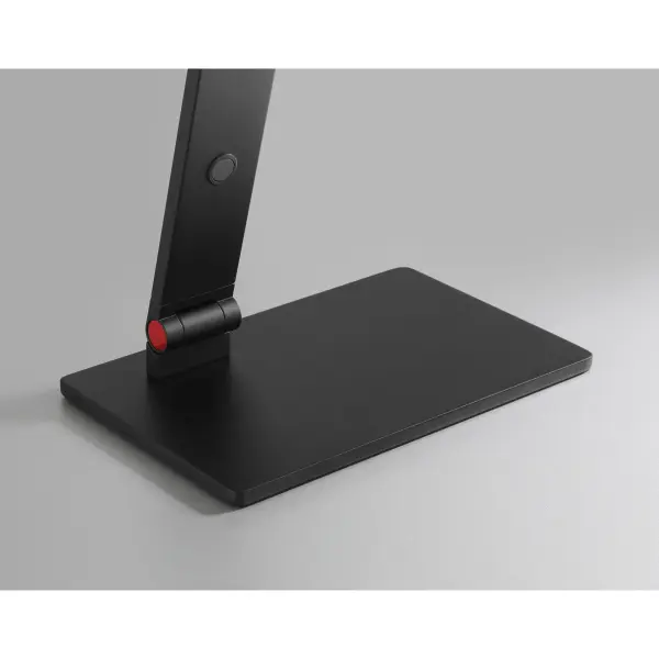 This sleek task lamp delivers 459 lumens with excellent 90 CRI color rendering and three brightness levels. The compact Coal Black finish complements modern and traditional spaces alike, making it ideal for focused work or ambient lighting. - alternate view