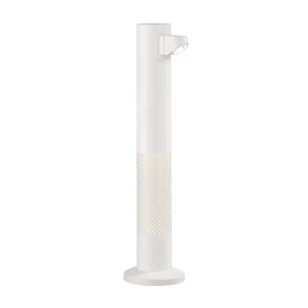 This compact rechargeable LED task lamp offers exceptional portability with 5 lighting modes, a rotating upper light for directional control, and a removable base. The integrated flashlight adds emergency functionality.